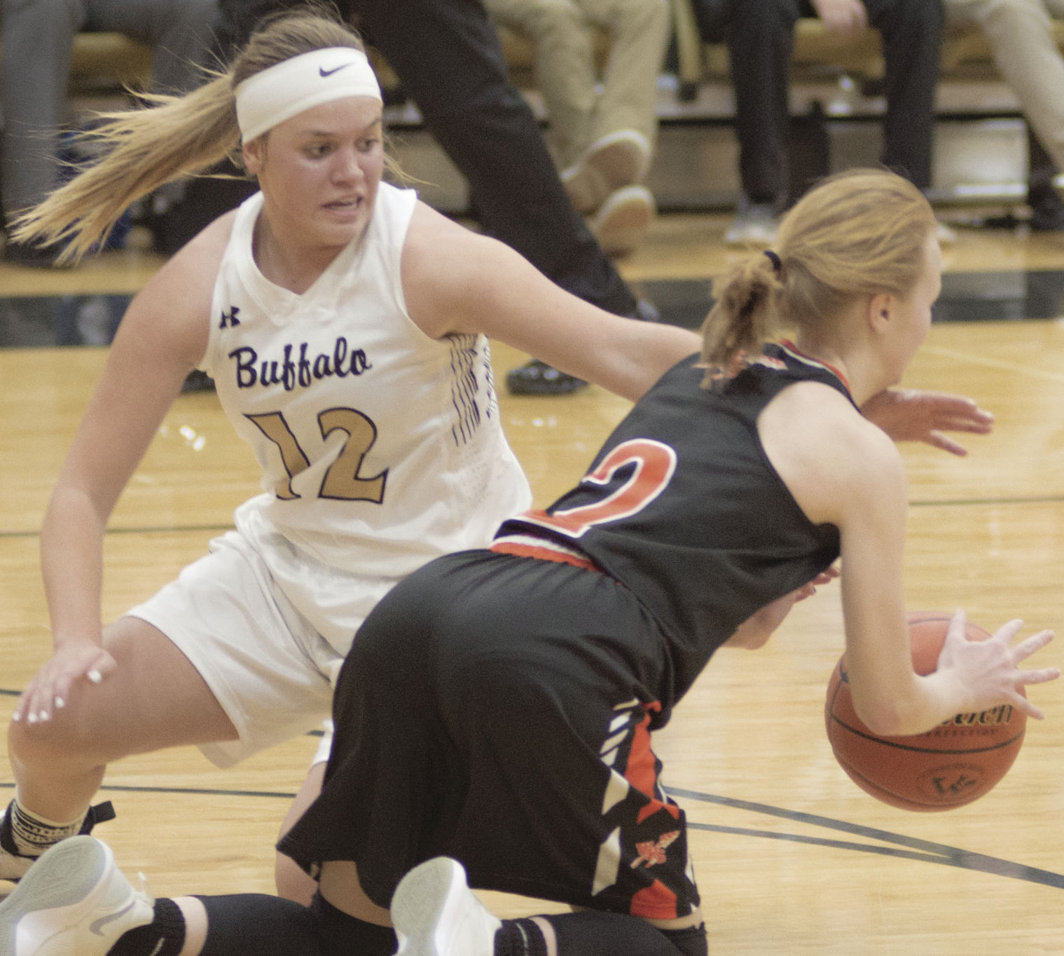 Lady Bison whip Worland